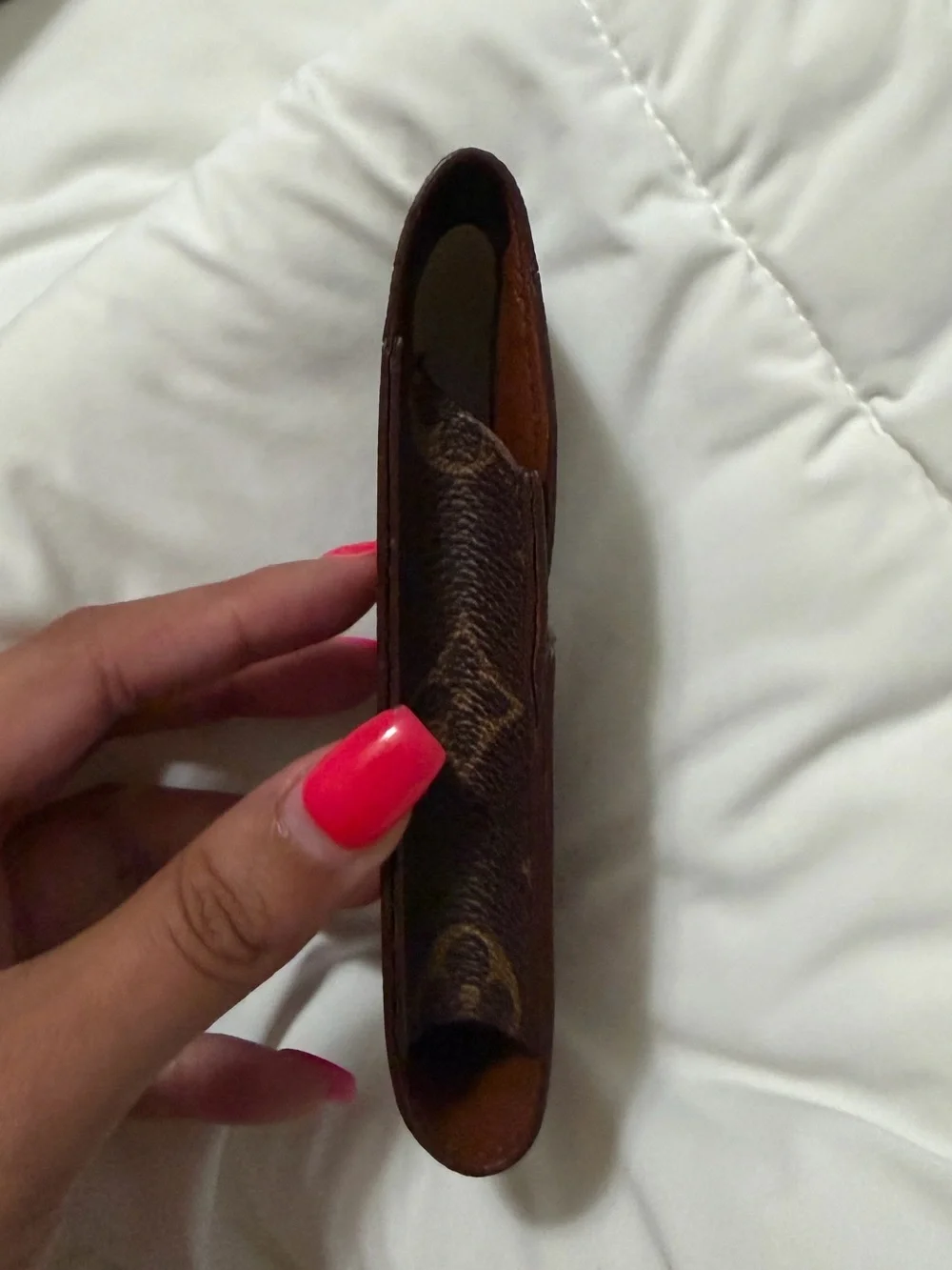 Louis Vuitton brown monogram cigarette case